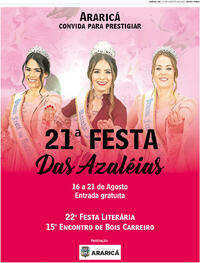 Capa do jornal Jornal NH 19/08/2022