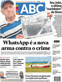 Capa do jornal Jornal NH 21/05/2022
