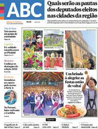 Capa do jornal Jornal NH 22/10/2022