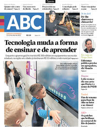 Capa do jornal Jornal NH 23/04/2022