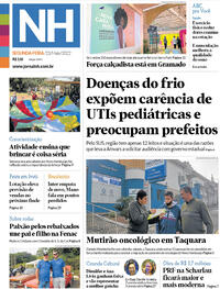Capa do jornal Jornal NH 23/05/2022