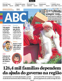 Capa do jornal Jornal NH 24/12/2022