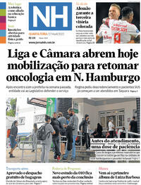 Capa do jornal Jornal NH 27/04/2022