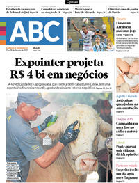 Capa do jornal Jornal NH 27/08/2022