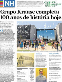 Capa do jornal Jornal NH 30/03/2022