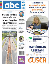 Capa do jornal Jornal NH 01/12/2023