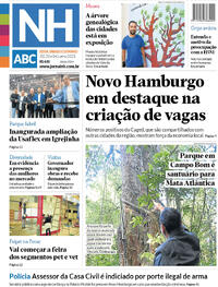 Capa do jornal Jornal NH 02/06/2023