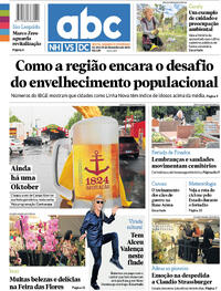 Capa do jornal Jornal NH 03/11/2023