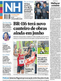 Capa do jornal Jornal NH 05/06/2023