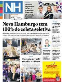 Capa do jornal Jornal NH 06/06/2023