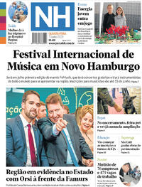 Capa do jornal Jornal NH 07/06/2023