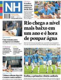 Capa do jornal Jornal NH 09/02/2023