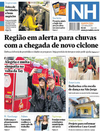Capa do jornal Jornal NH 12/07/2023