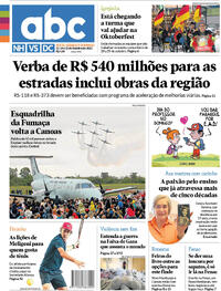 Capa do jornal Jornal NH 13/10/2023