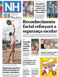 Capa do jornal Jornal NH 17/04/2023