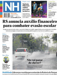 Capa do jornal Jornal NH 17/10/2023
