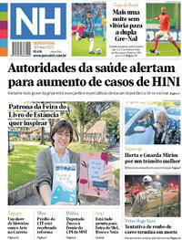 Capa do jornal Jornal NH 18/05/2023