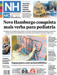 Capa do jornal Jornal NH 19/05/2023