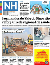 Capa do jornal Jornal NH 19/07/2023