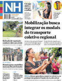 Capa do jornal Jornal NH 20/04/2023