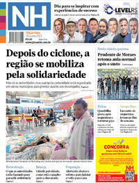 Capa do jornal Jornal NH 20/06/2023