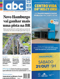 Capa do jornal Jornal NH 20/10/2023