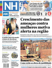 Capa do jornal Jornal NH 26/05/2023