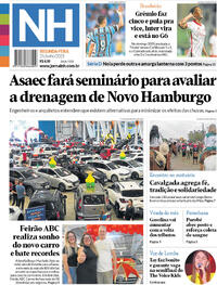 Capa do jornal Jornal NH 26/06/2023