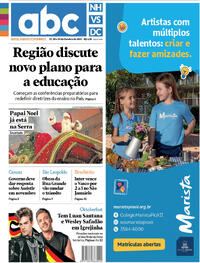 Capa do jornal Jornal NH 27/10/2023