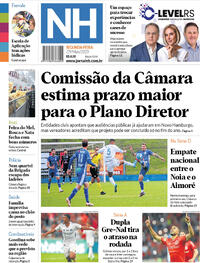 Capa do jornal Jornal NH 29/05/2023