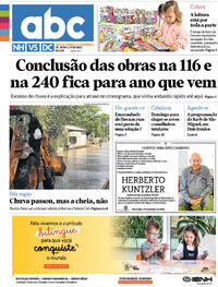 Capa do jornal Jornal NH 29/09/2023