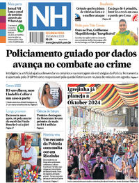Capa do jornal Jornal NH 30/10/2023