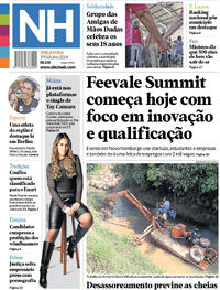 Capa do jornal Jornal NH 01/10/2024
