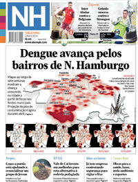 Capa do jornal Jornal NH 02/04/2024