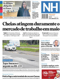 Capa do jornal Jornal NH 02/07/2024