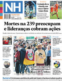 Capa do jornal Jornal NH 02/09/2024