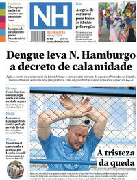 Capa do jornal Jornal NH 04/03/2024