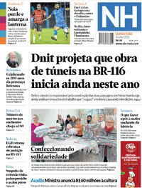 Capa do jornal Jornal NH 04/07/2024