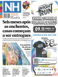Capa do jornal Jornal NH 04/11/2024