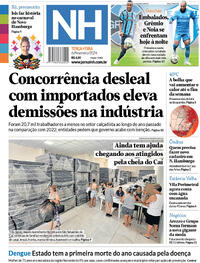 Capa do jornal Jornal NH 06/02/2024