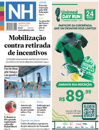Capa do jornal Jornal NH 06/03/2024