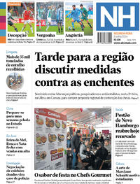 Capa do jornal Jornal NH 08/07/2024