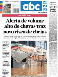 Capa do jornal Jornal NH 09/05/2024
