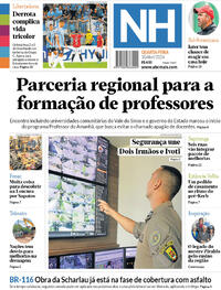 Capa do jornal Jornal NH 10/04/2024