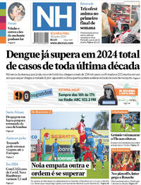 Capa do jornal Jornal NH 10/06/2024