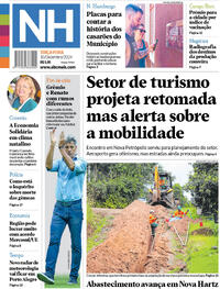 Capa do jornal Jornal NH 10/12/2024