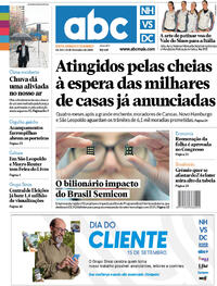 Capa do jornal Jornal NH 13/09/2024