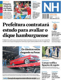 Capa do jornal Jornal NH 15/08/2024