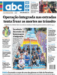 Capa do jornal Jornal NH 15/11/2024