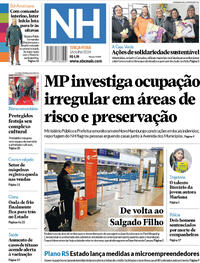 Capa do jornal Jornal NH 16/07/2024
